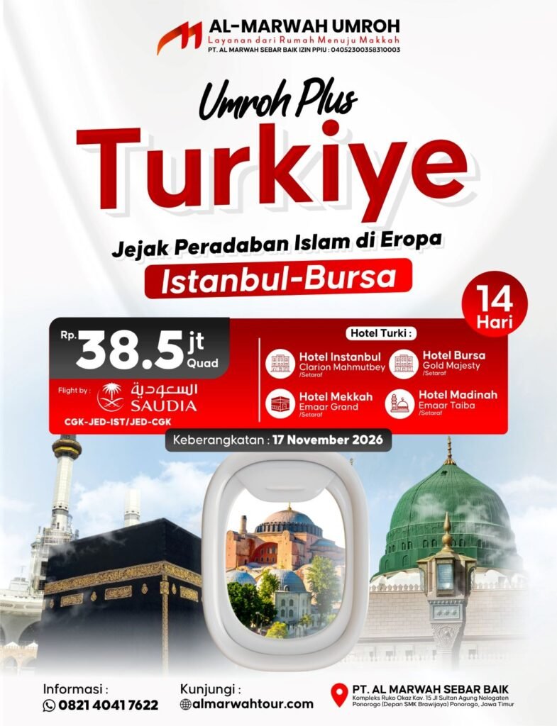 Umroh Plus Turki Ponorogo